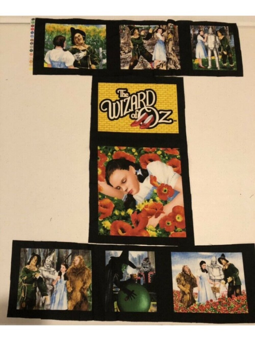 Lot of 10 SETS Wizard of Oz Fabric Panels Quilting Treasures OOP HTF Dorothy